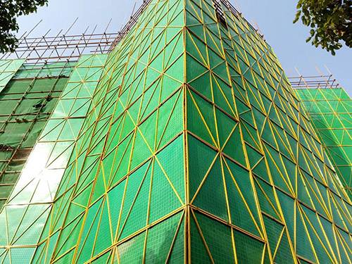 建筑爬架網圖片2