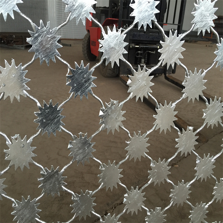 山東監獄梅花刺隔離網護欄技術交底圖片2 山東監獄梅花刺隔離網護欄技術交底圖片2